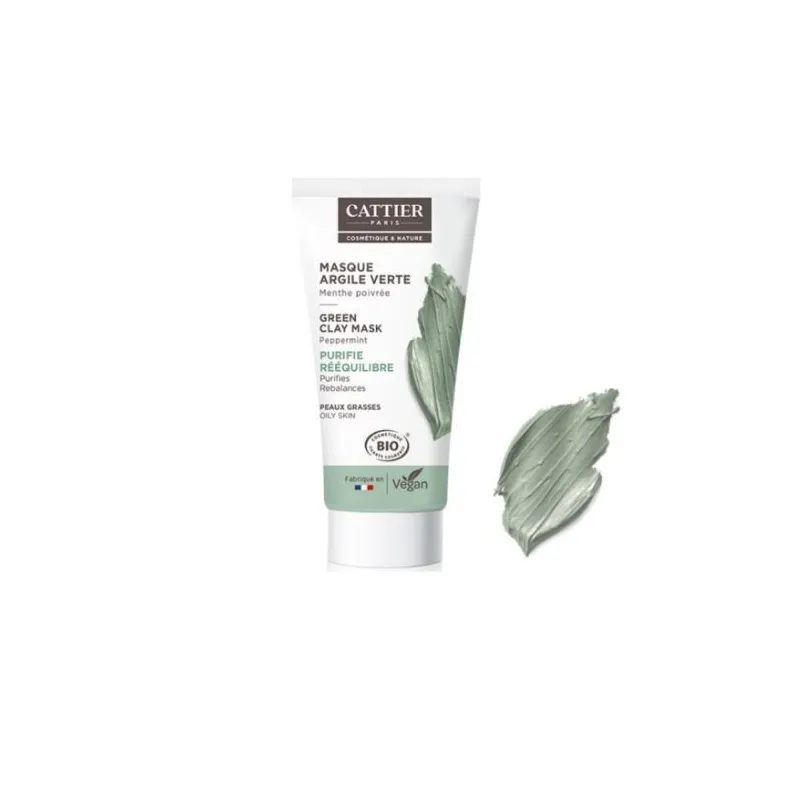 Cattier Mini Masque Argile Verte 30ml Cattier Mini Masque Argile Verte 30ml