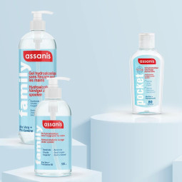 Assanis Gel mains hydroalcoolique Classique visuel