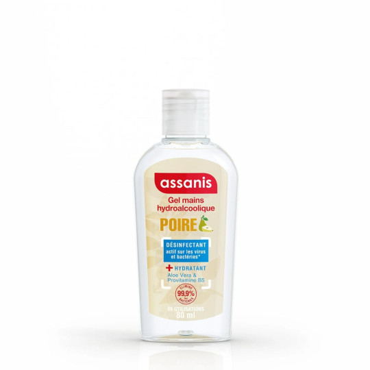 Assanis Gel Mains Hydroalcoolique parfum poire