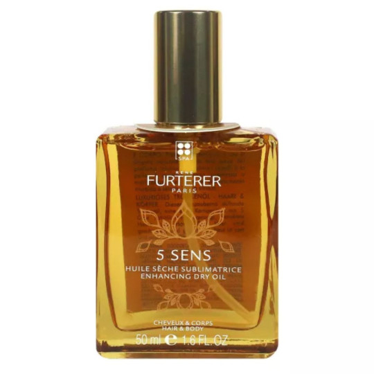 Furterer 5 Sens Huile Sèche Sublimatrice Cheveux et Corps 50 ml
