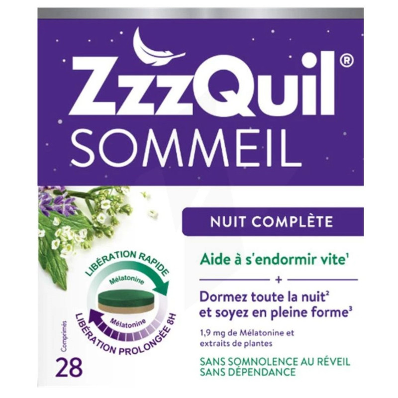 ZzzQuil Sommeil Nuit Complète ZzzQuil Sommeil Nuit Complète