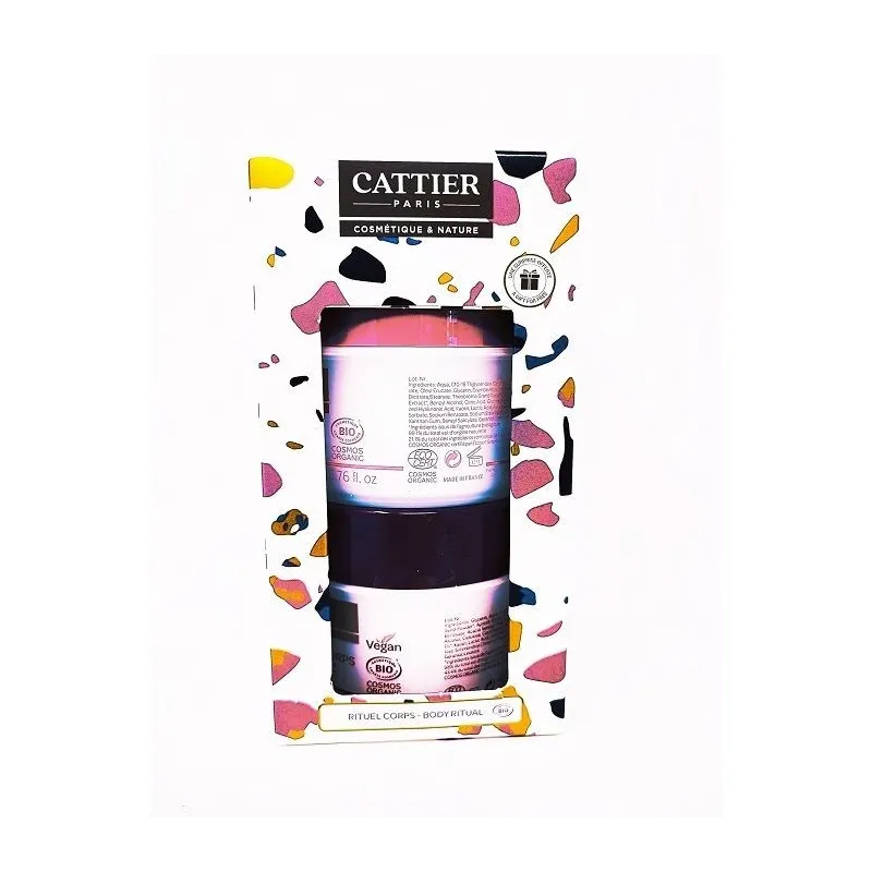 Cattier Rituel Corps Bio Vegan 400ml + Beurre de Karité 20g Bio et Vegan Cattier Rituel Corps Bio Vegan 400ml + Beurre de Karité 20g Bio et Vegan