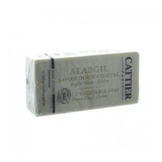 Cattier Savon Doux Végétal Alargil 150 g.
