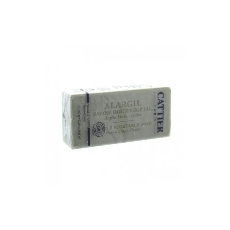 Cattier Savon Doux Végétal Alargil 150 g.