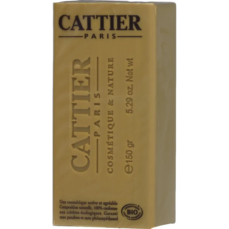 Cattier Savon Doux Végétal Argimiel 150 g.