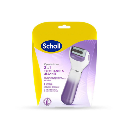 Scholl Râpe Electrique 2 en 1 Exfoliante et Lissante Scholl Râpe Electrique 2 en 1 Exfoliante et Lissante