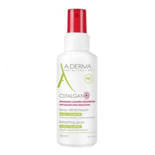 A-Derma Cutalgan Spray Rafraîchissant Ultra Calmant 100ml A-Derma Cutalgan Spray Rafraîchissant Ultra Calmant 100ml
