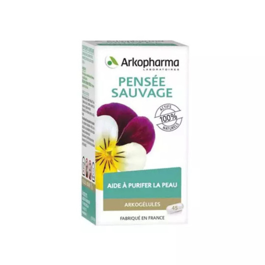 Arkopharma Arkogélules Pensée Sauvage 45 gélules Arkopharma Arkogélules Pensée Sauvage 45 gélules