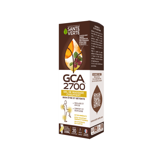 Santé Verte GCA 2700 Gel de Massage Chauffant