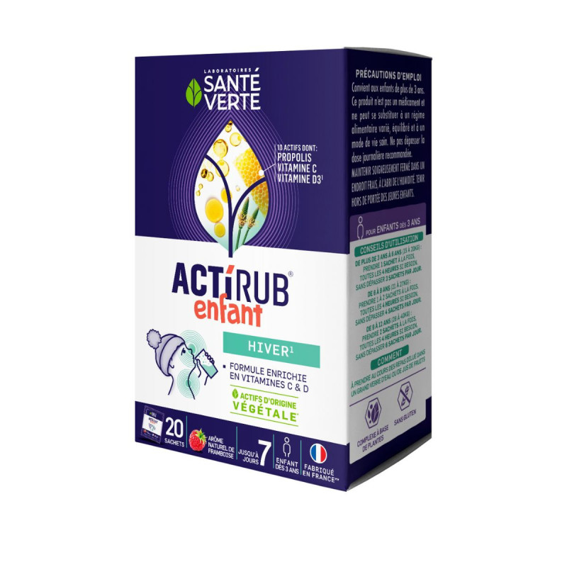 Santé Verte Actirub Enfant Hiver Santé Verte Actirub Enfant Hiver