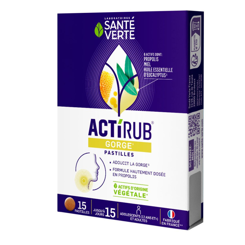 Santé Verte Actirub Gorge Santé Verte Actirub Gorge