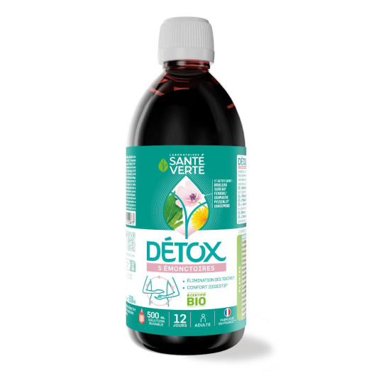 Santé Verte Détox Bio 500ml Santé Verte Détox Bio 500ml