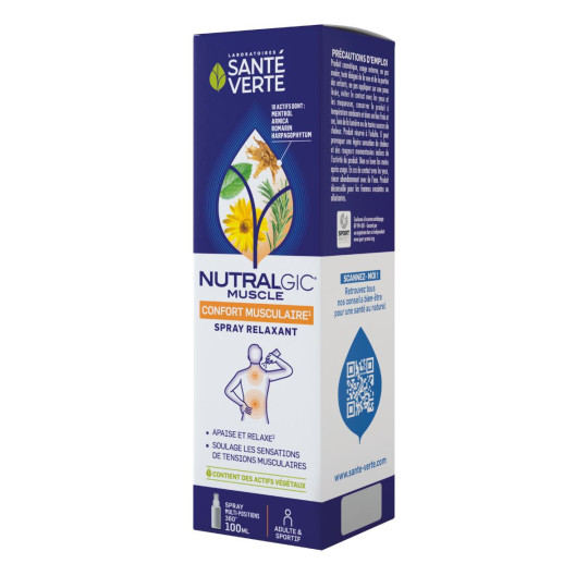Santé Verte Nutralgic Muscle Spray Relaxant Santé Verte Nutralgic Muscle Spray Relaxant