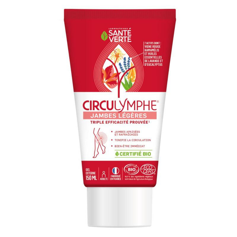Santé verte Circulymphe Jambes Légères Gel 150 ml