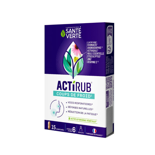 Santé Verte Actirub Coups de Froid Santé Verte Actirub Coups de Froid