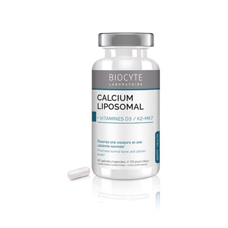 Biocyte Calcium Liposomal 60 gélules Biocyte Calcium Liposomal 60 gélules