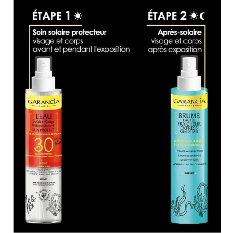 Garancia Sun Protect SPF30 L'Eau Solaire Rouge Métamorphosante Garancia Sun Protect SPF30 L'Eau Solaire Rouge Métamorphosante