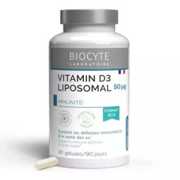 Biocyte Vitamin D3 Liposomal 90 gélules