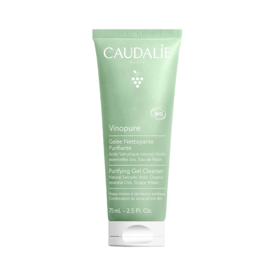 Caudalie Vinopure Gelée Nettoyante Purifiante Anti- Imperfections Bio Caudalie Vinopure Gelée Nettoyante Purifiante Anti- Imperfections Bio