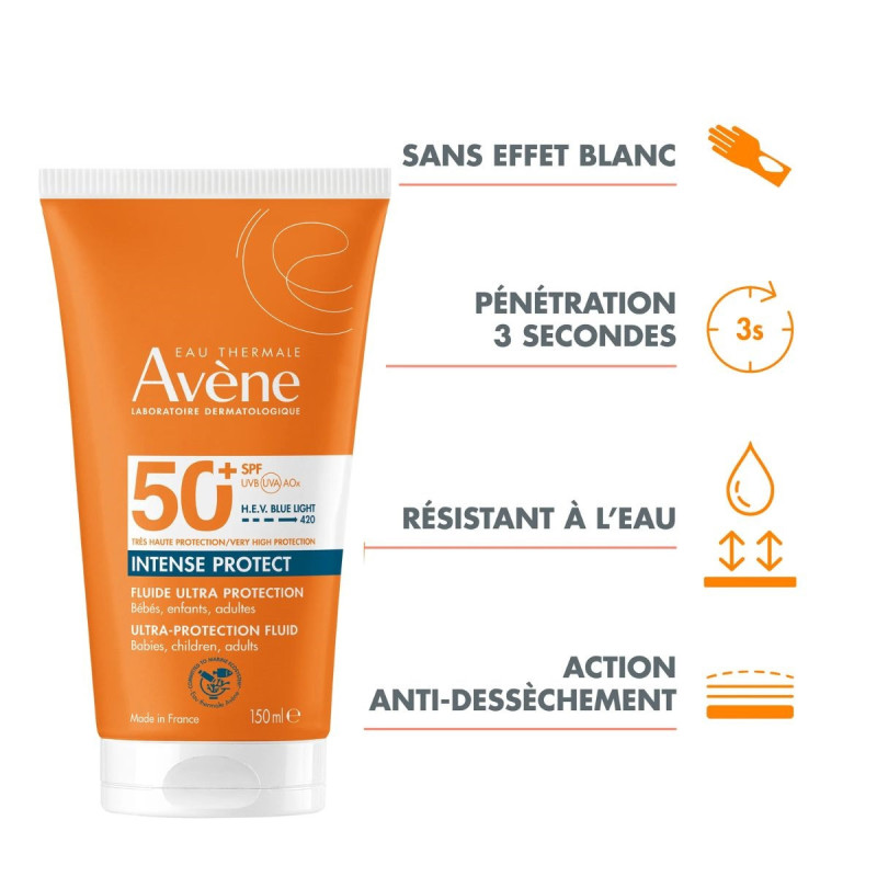 Avene Solaire Intense Protect Fluide Ultra Protection SPF50+
