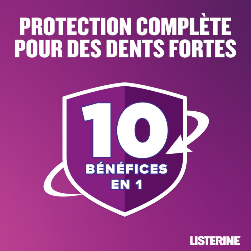 Listerine Bain de bouche Total Care Goût Plus Léger Listerine Bain de bouche Total Care Goût Plus Léger