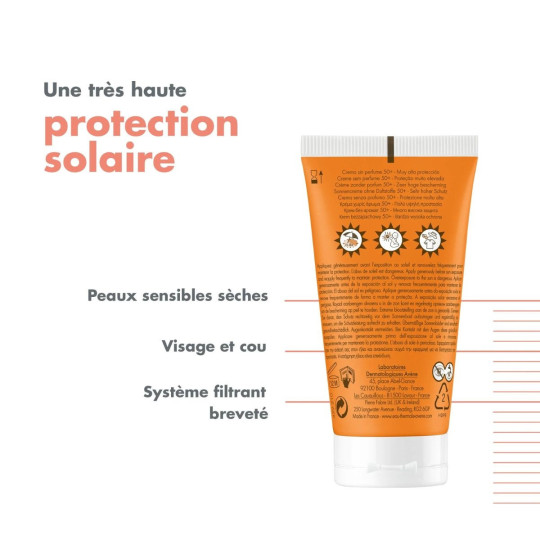 Avène Solaire Crème Invisible SPF50+ Avène Solaire Crème Invisible SPF50+