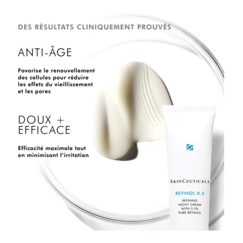 SkinCeuticals Retinol 0.3 Crème Nuit Anti-âge