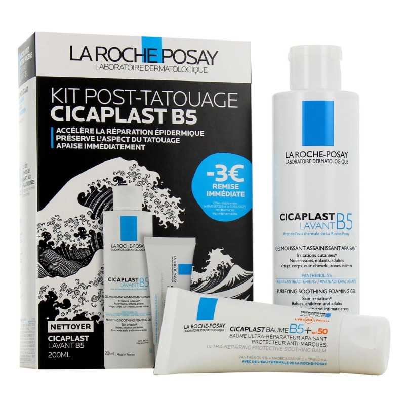 La Roche Posay Cicaplast Kit Post-tatouage
