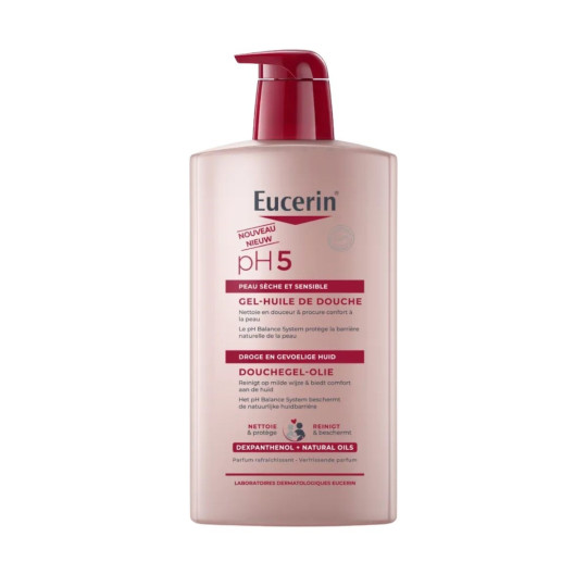 Eucerin pH5 Gel-Huile de Douche Peau Sèche et Sensible Eucerin pH5 Gel-Huile de Douche Peau Sèche et Sensible