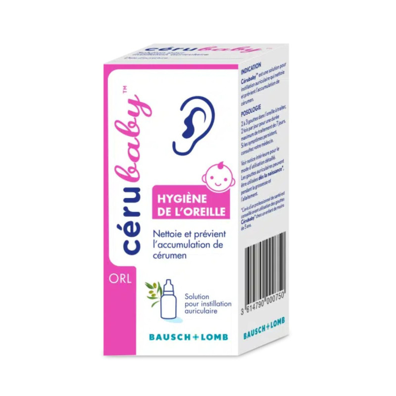Bausch&Lomb CéruBaby Hygiène de l'Oreille
