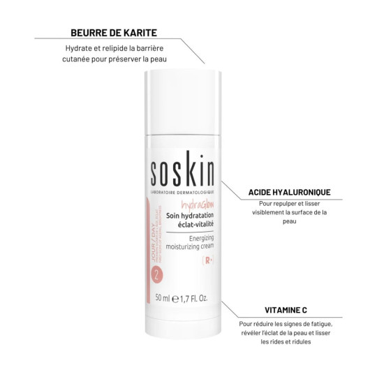 Soskin Hydraglow Soin Hydratation Eclat-Vitalité
