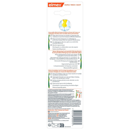 Elmex Brosse à Dents Junior 6-12 ans duo Elmex Brosse à Dents Junior 6-12 ans duo