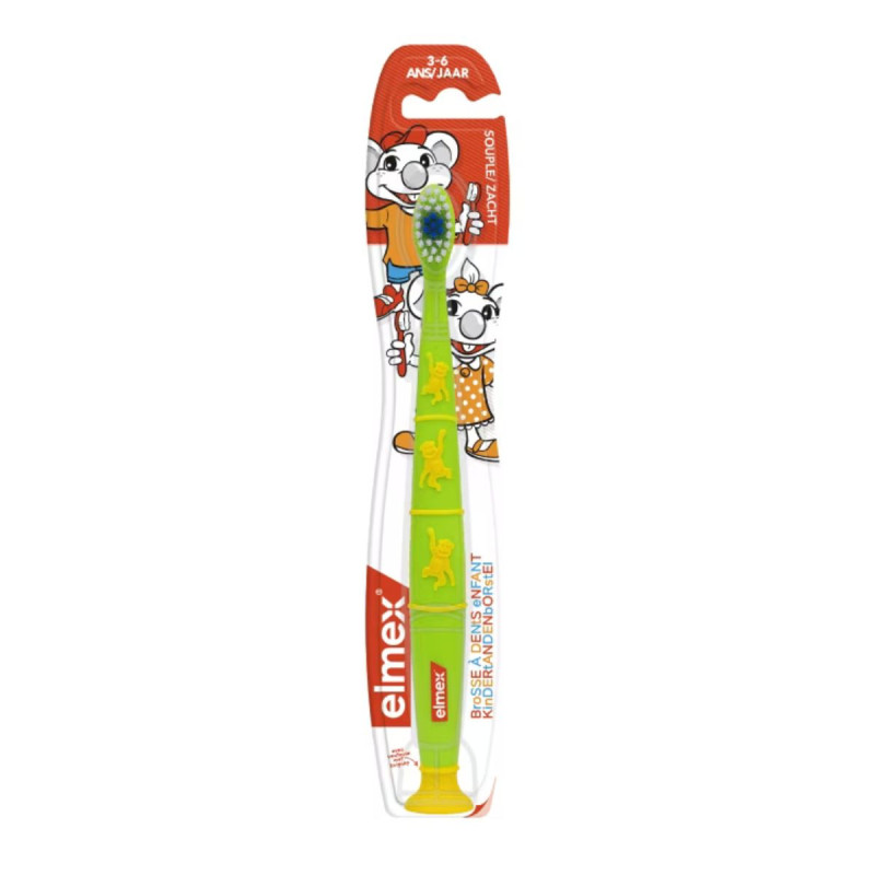Elmex Enfant 3-6 ans Brosse à dents Souple Elmex Enfant 3-6 ans Brosse à dents Souple
