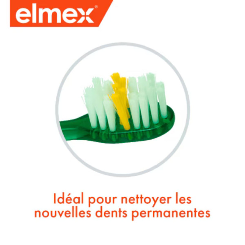 Elmex Junior 6-12 ans Brosse à Dents Elmex Junior 6-12 ans Brosse à Dents