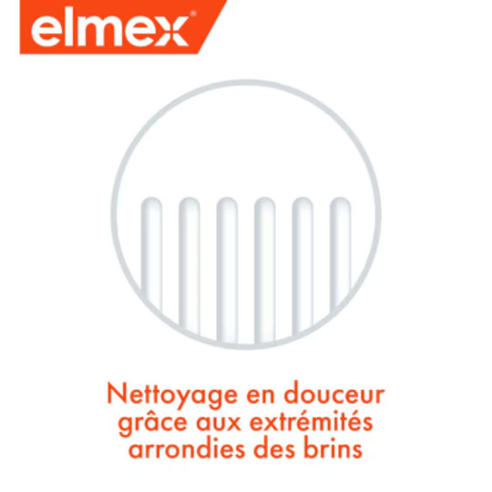 Elmex Junior 6-12 ans Brosse à Dents Elmex Junior 6-12 ans Brosse à Dents