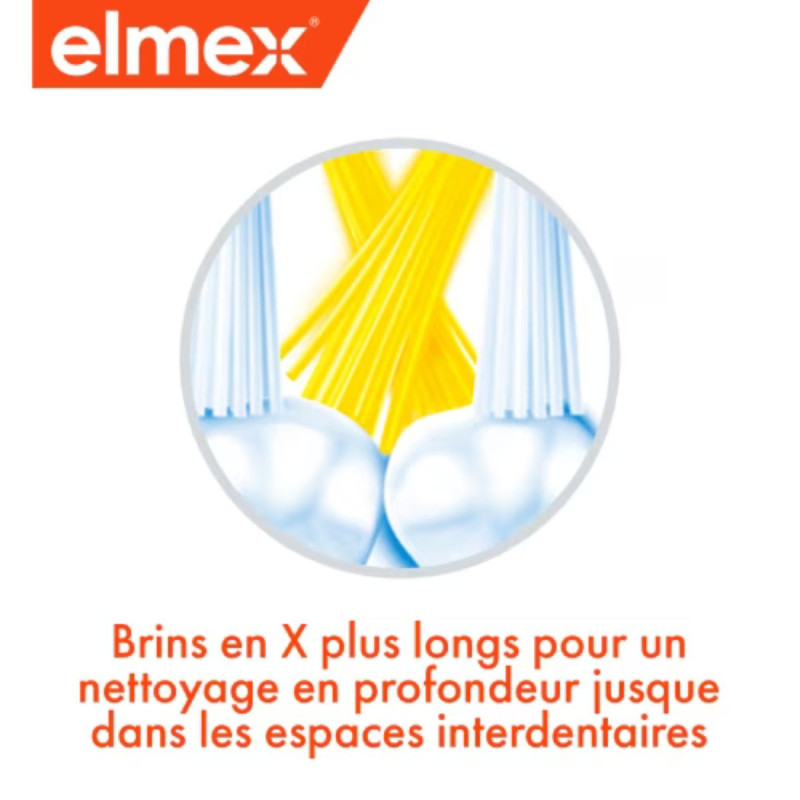Elmex Junior 6-12 ans Brosse à Dents Elmex Junior 6-12 ans Brosse à Dents