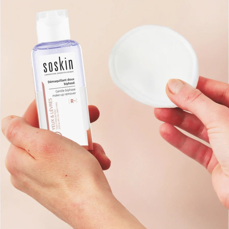 Soskin Démaquillant Biphasé Yeux & Lèvres