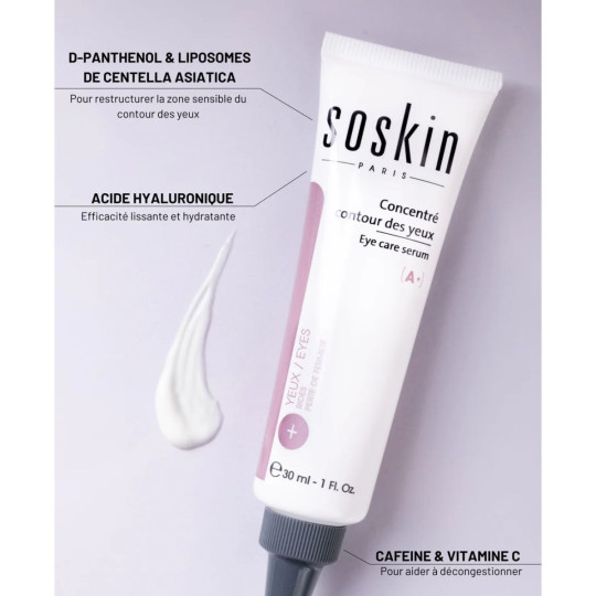 Soskin Concentré Contour des Yeux Rides Fermeté Soskin Concentré Contour des Yeux Rides Fermeté