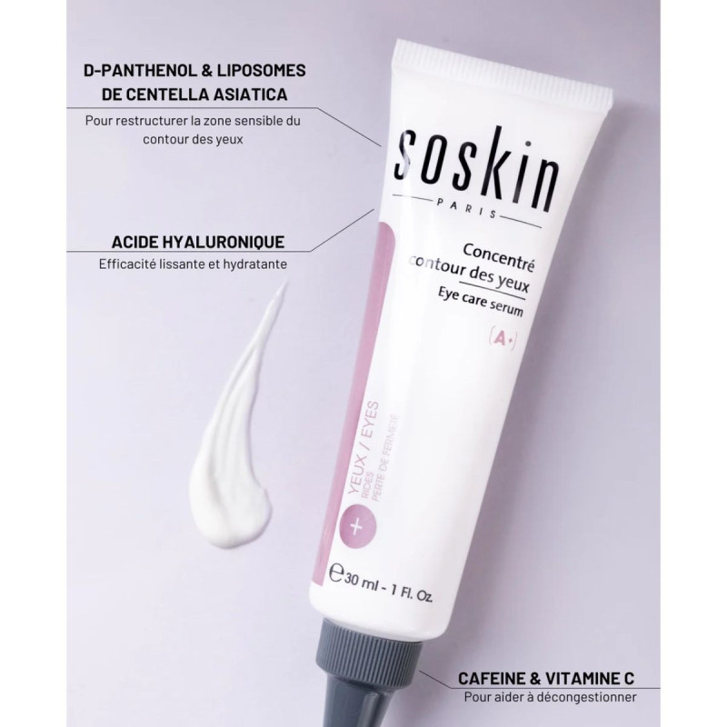Soskin Concentré Contour des Yeux Rides Fermeté Soskin Concentré Contour des Yeux Rides Fermeté