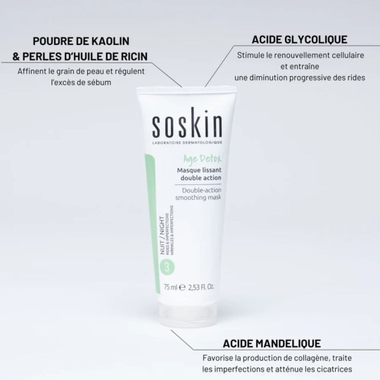 Soskin Age Detox Masque Lissant Double Action Soskin Age Detox Masque Lissant Double Action