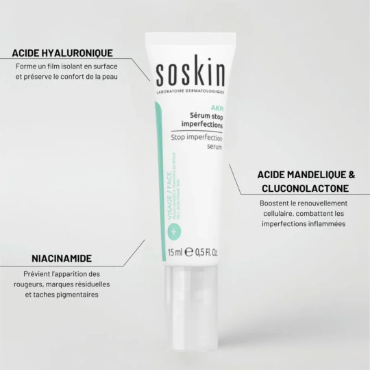 Soskin AKN Sérum Stop Imperfections