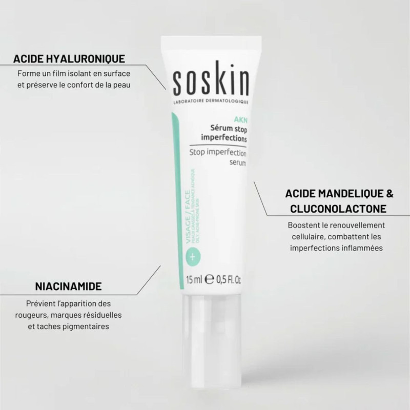 Soskin AKN Sérum Stop Imperfections