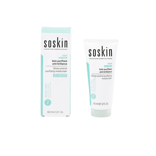 Soskin AKN Gel-Crème Soin Purifiant Anti-Brillance Soskin AKN Gel-Crème Soin Purifiant Anti-Brillance