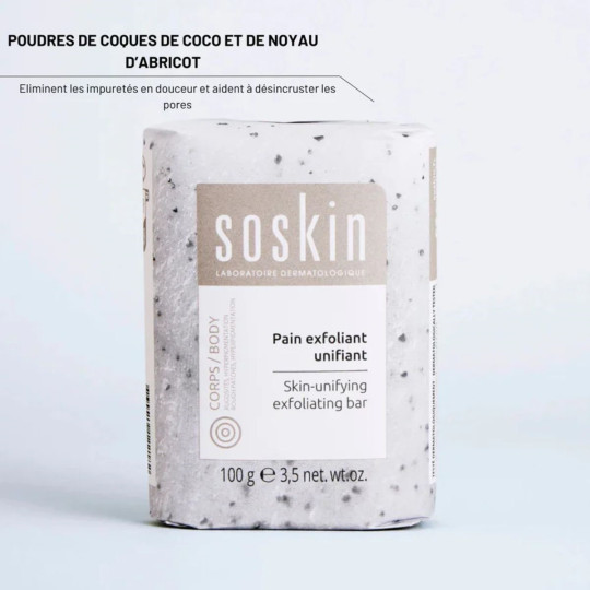 Soskin Pain Exfoliant Unifiant Corps Soskin Pain Exfoliant Unifiant Corps