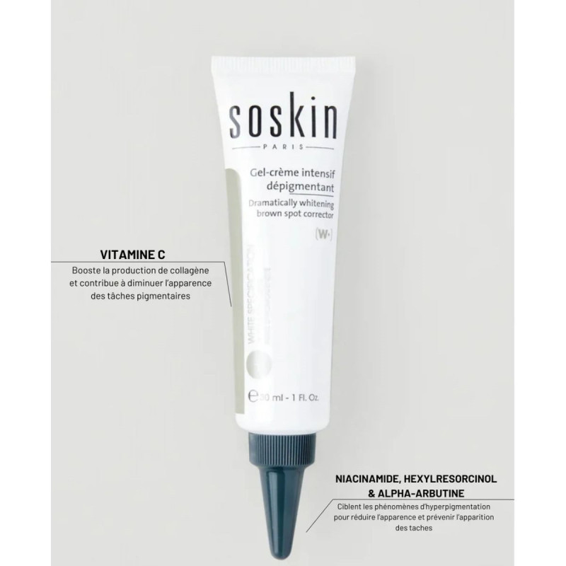 Soskin Gel-Crème Intensif Dépigmentant Visage & Mains