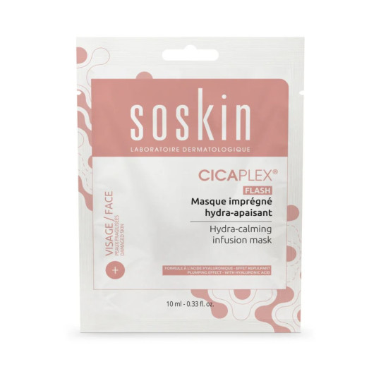 Soskin Cicaplex Flash Masque Imprégné Hydra-Apaisant Soskin Cicaplex Flash Masque Imprégné Hydra-Apaisant