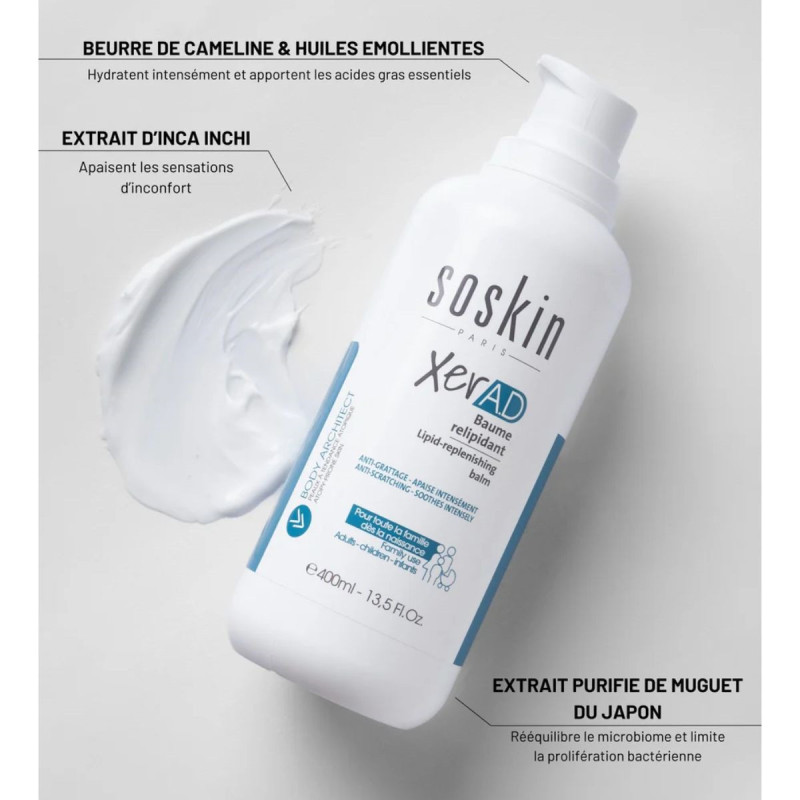 Soskin XerAD Baume Relipidiant Corps