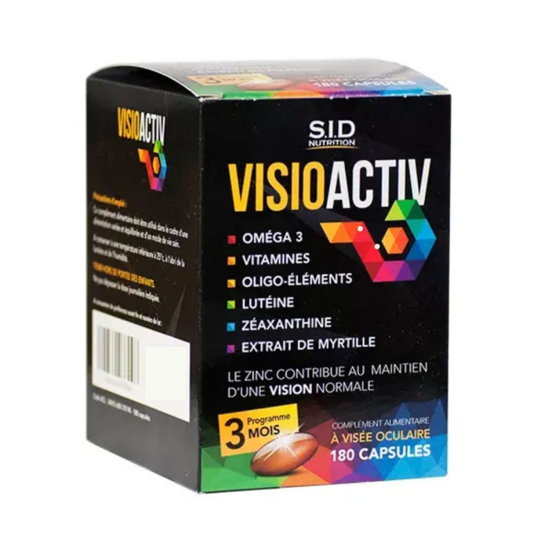 Sid Nutrition VisioActiv 180 Capsules