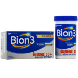 Bion 3 énergie 50+ & équilibre intestinal 90 comprimès