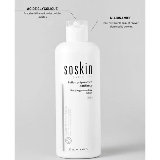 Soskin Lotion Préparatrice Clarifiante Visage Soskin Lotion Préparatrice Clarifiante Visage